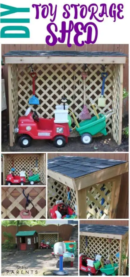 large outdoor toy storage