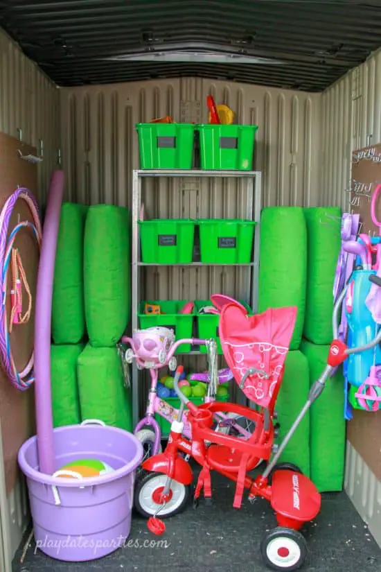 large outdoor toy storage