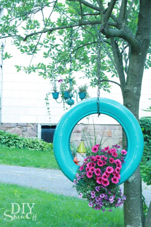 Tire Planter Ideas