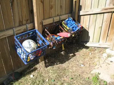 large outdoor toy storage