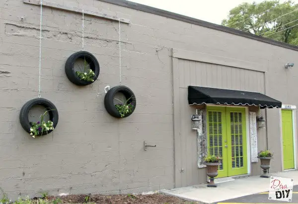 Tire Planter Ideas