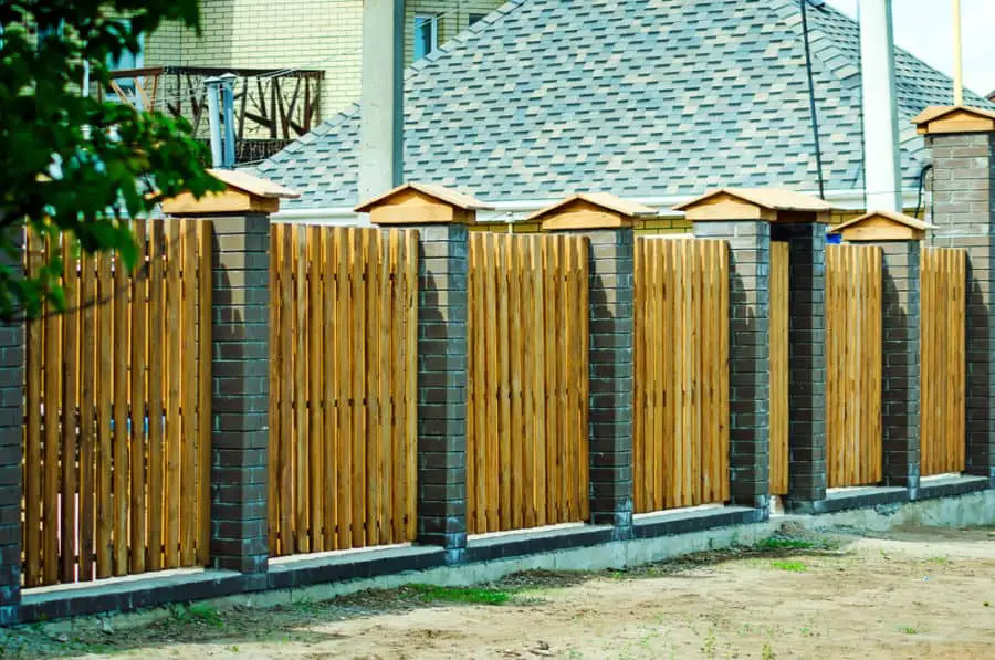 21 Best Wood Fence Ideas, Designs, Pictures in 2020  Own The Yard