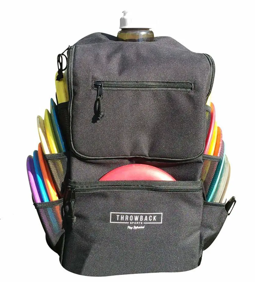 Disc Golf Backpack with Oversize Cooler Built-in