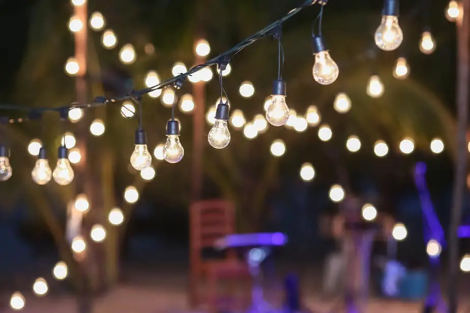 How To Hang String Lights In Your, How To Hang Outdoor Lights Without Drilling Holes